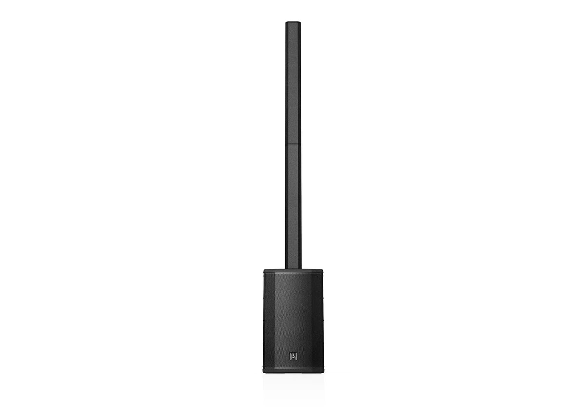 Meline S50C | High-Output Portable Column PA System with Mixer | 12" Subwoofer