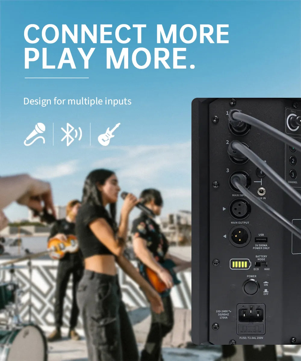 MB3-X Battery Portable PA Speaker