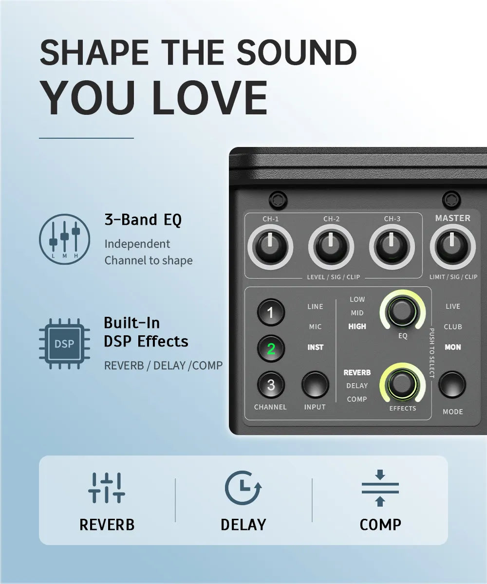 MB3-X Battery Portable PA Speaker